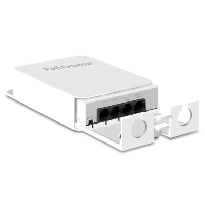 Active 100Mbps 4 Port Waterproof PoE Extender