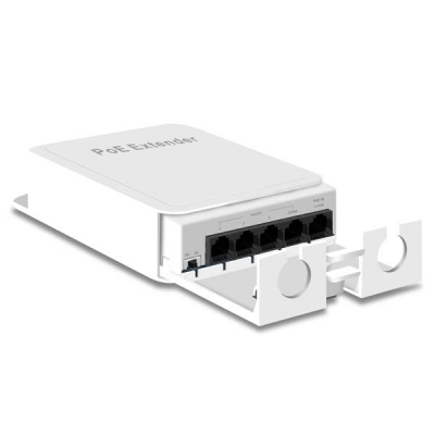 Active 100Mbps 5 Port Waterproof PoE Extender