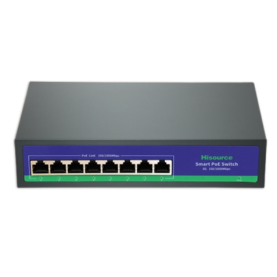 Active 8 port Full Gigabit POE Switch